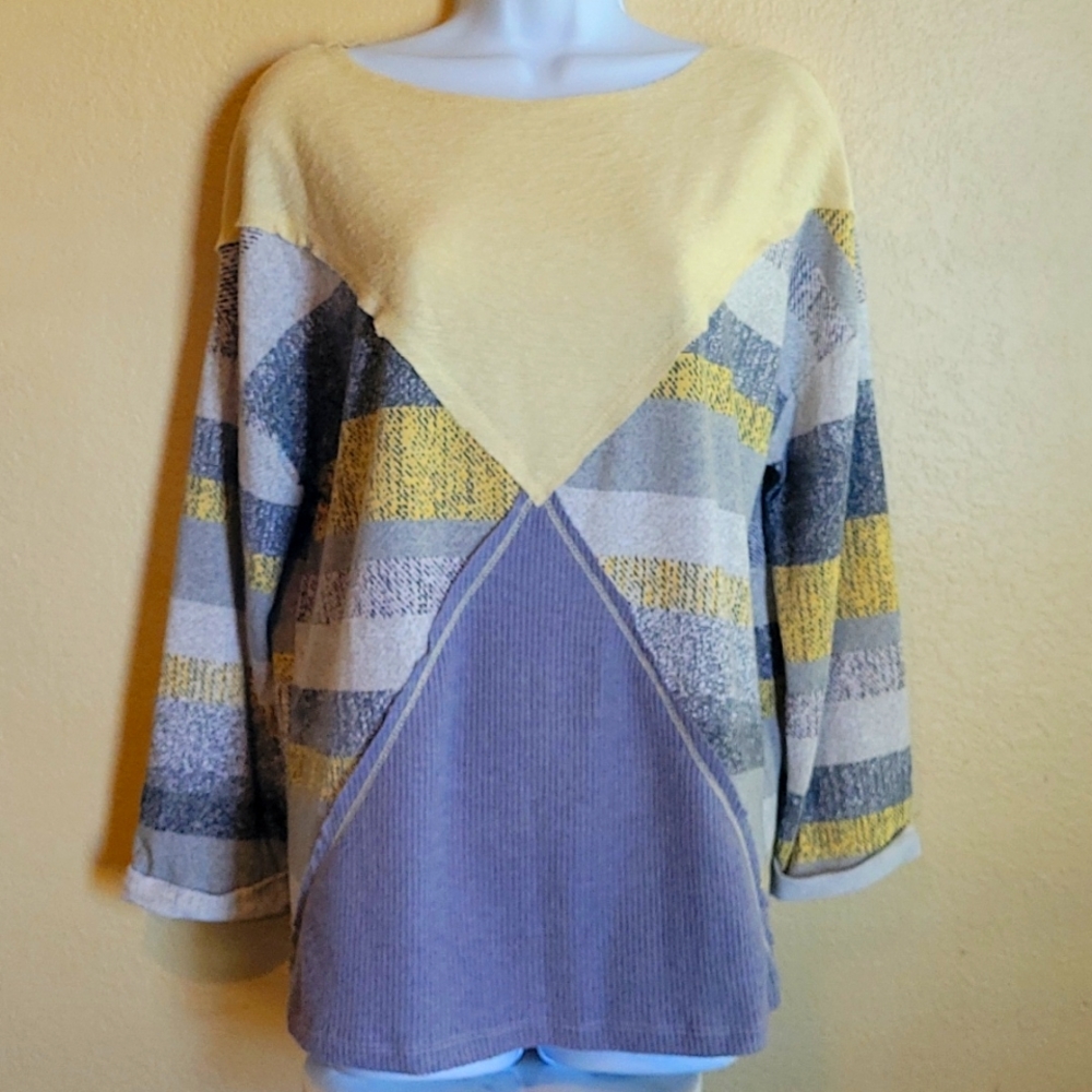 Three bird nest long sleeve top